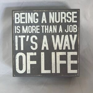Decorative Nursing Sign